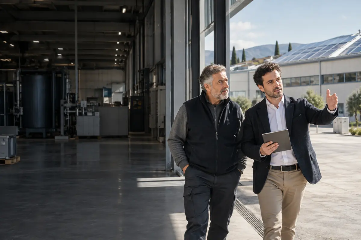 Consulenza energetica dedicata a un’impresa
